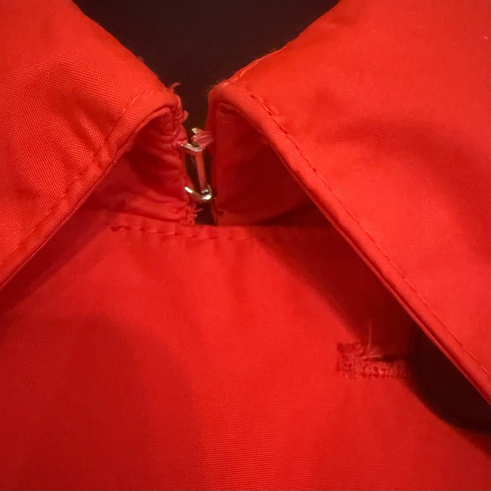 Nine West Red Trench Coat XXL – Double Breasted Belted Jacket NWT - Picture 5 of 10